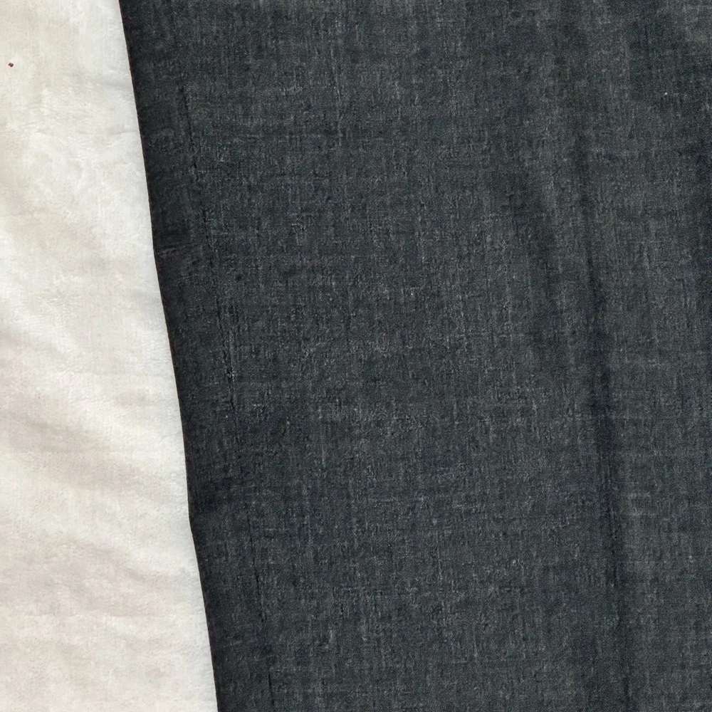 Lafayette 148 New York Wool Trousers Black/Charcoal Gray Professional Dress Pant